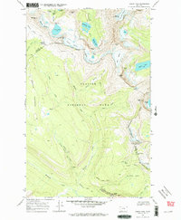 Ahern Pass 1968 topographic map thumbnail