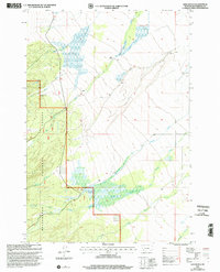 Ajax Ranch 1997 topographic map thumbnail