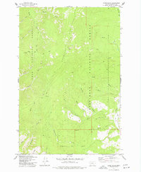 Alder Gulch 1975 topographic map thumbnail