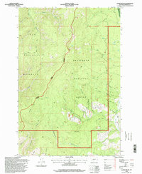 Alder Gulch 1996 topographic map thumbnail