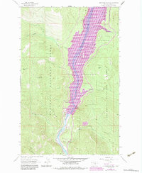 Alexander Mountain 1963 topographic map thumbnail