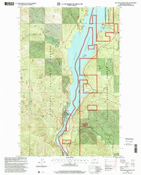 Alexander Mountain 1997 topographic map thumbnail