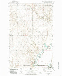 Alkali Coulee 1948 topographic map thumbnail