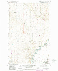 Alkali Coulee 1948 topographic map thumbnail