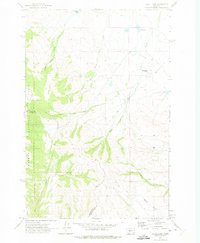 Alkali Lake 1971 topographic map thumbnail