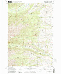 Amelong Creek 1972 topographic map thumbnail