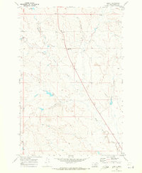 Angela 1969 topographic map thumbnail
