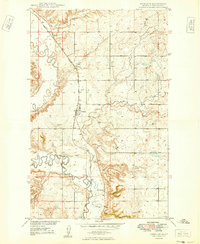 Antelope 1949 topographic map thumbnail