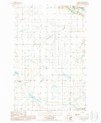Antelope Lake 1987 topographic map thumbnail