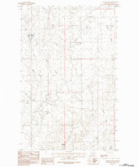 Antelope Pass 1984 topographic map thumbnail