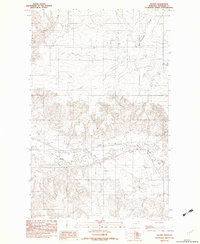 Archer 1983 topographic map thumbnail