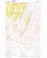 Argenta 1952 topographic map thumbnail