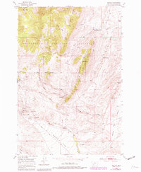 Argenta 1952 topographic map thumbnail