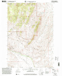 Argenta 1997 topographic map thumbnail