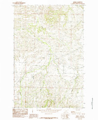 Armells 1985 topographic map thumbnail