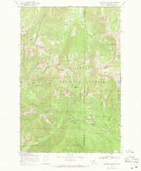 Arrastra Mountain 1968 topographic map thumbnail