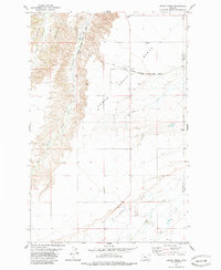 Arrow Creek 1979 topographic map thumbnail