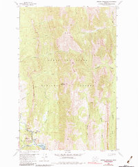 Arsenic Mountain 1958 topographic map thumbnail