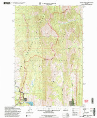 Arsenic Mountain 1995 topographic map thumbnail