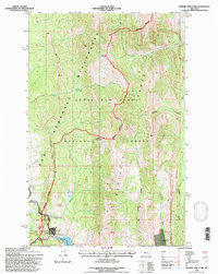 Arsenic Mountain 1995 topographic map thumbnail