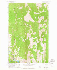 Arsenic Peak 1958 topographic map preview