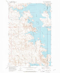 Ash Creek East 1972 topographic map thumbnail