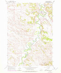 Ashland 1966 topographic map thumbnail