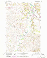 Ashland 1966 topographic map thumbnail
