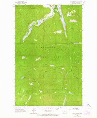 Ashley Mountain 1962 topographic map thumbnail