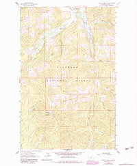 Ashley Mountain 1962 topographic map thumbnail