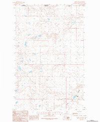 Aubrey Dam 1984 topographic map preview