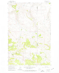 B K Ranch 1962 topographic map thumbnail
