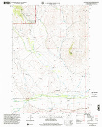 Bachelor Mountain 1997 topographic map thumbnail
