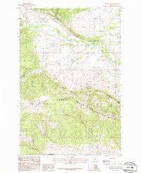 Bald Butte 1986 topographic map thumbnail