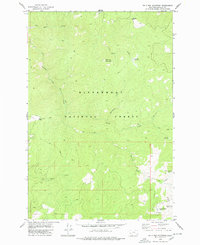 Bald Top Mountain 1978 topographic map thumbnail