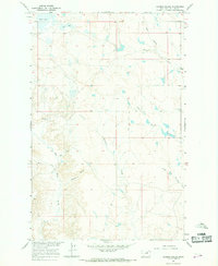 Barber Coulee 1965 topographic map thumbnail