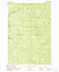 Bare Cone 1991 topographic map thumbnail