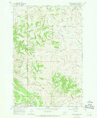 Barney Pinnacle 1967 topographic map thumbnail