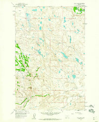 Barr Creek 1958 topographic map thumbnail