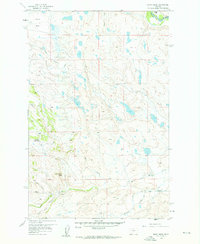 Barr Creek 1958 topographic map thumbnail