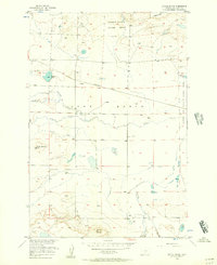 Battle Butte 1956 topographic map thumbnail