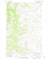 Battle Mountain 1971 topographic map thumbnail