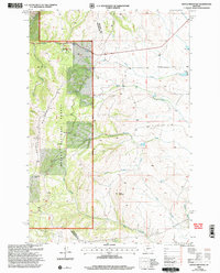 Battle Mountain 2001 topographic map thumbnail