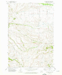 Battleship Butte 1972 topographic map thumbnail