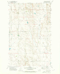 Baylor NE 1973 topographic map thumbnail