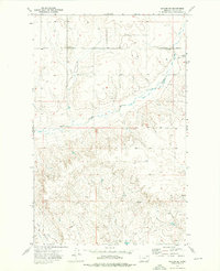Baylor SE 1973 topographic map thumbnail