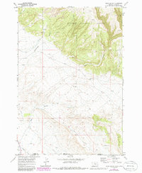 Bear Canyon 1969 topographic map thumbnail