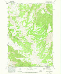 Bear Hole 1969 topographic map thumbnail