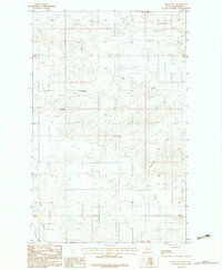 Bears Nest 1983 topographic map thumbnail