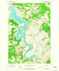 Beartooth Mountain 1962 topographic map thumbnail